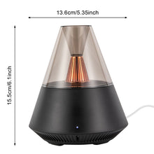 Load image into Gallery viewer, Modern Columnar Ultrasonic Wave Fragrance Expander Aroma Diffuser Atomizing Essential Oil Diffuser White/Black Remote Control
