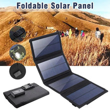 Load image into Gallery viewer, Foldable Solar Panel Charger
