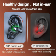 Load image into Gallery viewer, Bluetooth 5.2 Bone Conduction Earphone Ear Clip
